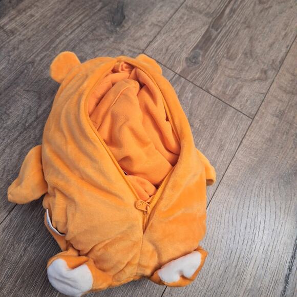 Cubcoats Tiger orange Transforming Hoodie to Plush Stuffed Animal kids 6/7 nwt - Picture 4 of 5